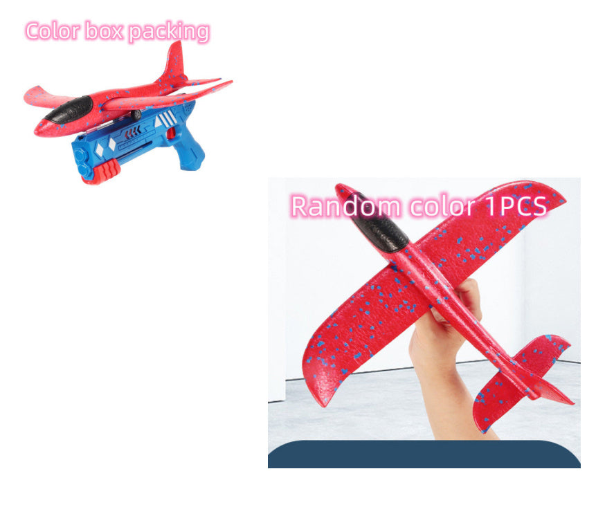 Ejection Foam Airplane Children's Toy Foam Gun