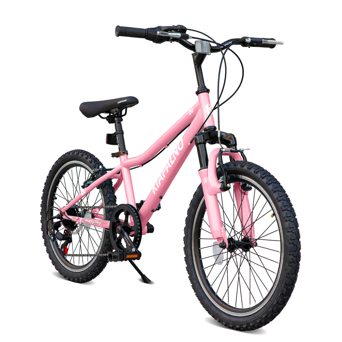 20 Inch Mountain Bike, 7-Speed Adult Dual-Suspension Mountain Bicycle with Sturdy Steel Frame, Excellent Twist Shifting, Dual Handbrake & Adjustable Seat for Men Women