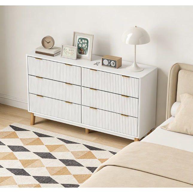 Closet Dresser,6 Drawer Double Dresser for Your Home