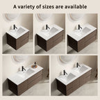 Ceramic Bathroom Sink – 121 x 46 x 17cm Thin Edge Vanity Basin, Single Bowl Countertop Porcelain Wash Basin for Bathroom, Toilet, Powder Room (No Faucet, No Drain ) - Eloy Royal