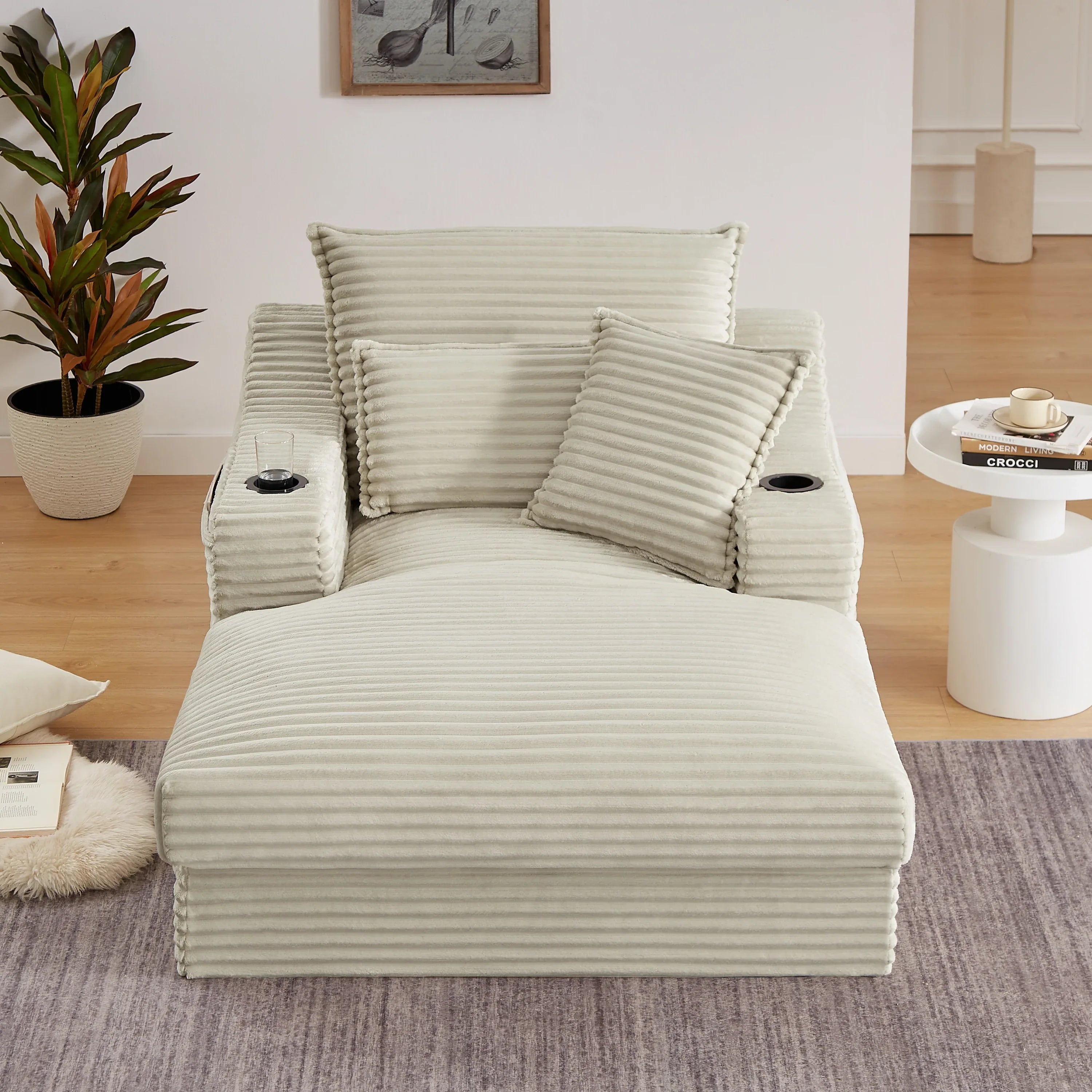 47.24 inch modern comfortable cushioned compression sofa with unique cushion design, lounge chair for living room, bedroom, apartment, office, camel - Eloy Royal