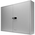 Adjustable Key Cabinet with Digital Lock Grey Steel 400 Keys Capacity
