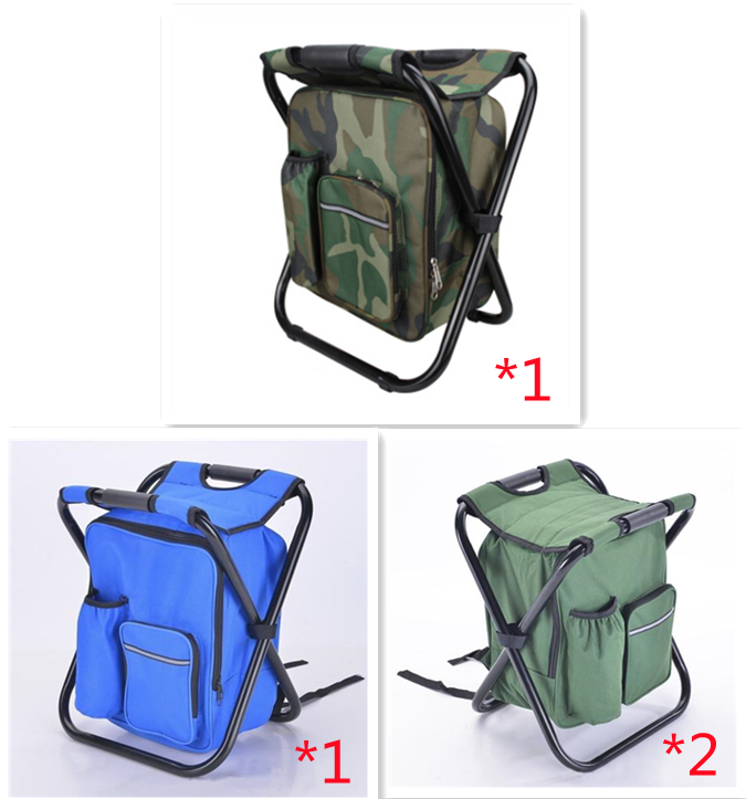 Multifunction Outdoor Folding Chair Ice Cooler Picnic Bags Camping Fishing Stool Backpacking Hunting Rest Chair - Eloy Royal