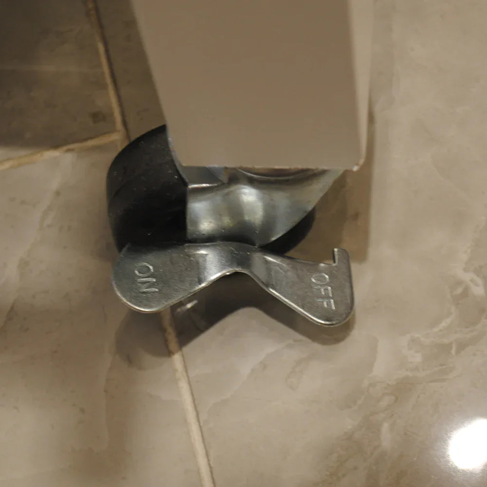 Kitchen Island & Kitchen Cart, Rubber Wood Top, Mobile Kitchen Island with Two Lockable Wheels, Simple Design for Easy Storing and Fetching, Two Drawers Give Unique Storage for Special Utensil. - Eloy Royal