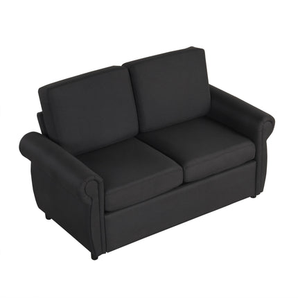 Orisfur Pull Out Sofa Bed Loveseat Sleeper with Twin Size Memory Foam