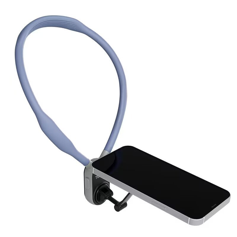 Silicone Phone Magnetic Neck Mount Quick Release Hold For Phone Magsafe Magnetic Suction Cell Phone Neck Hanging Bracket - Eloy Royal