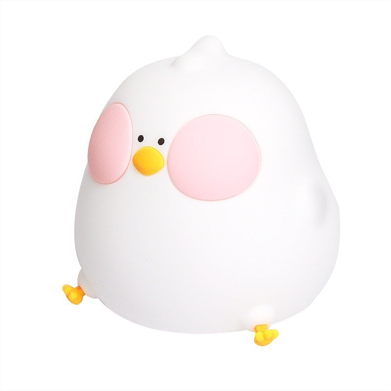 Cool Chicken Silicone Night Lamp Creative RGB Colorful Remote Control Night Light - Eloy Royal