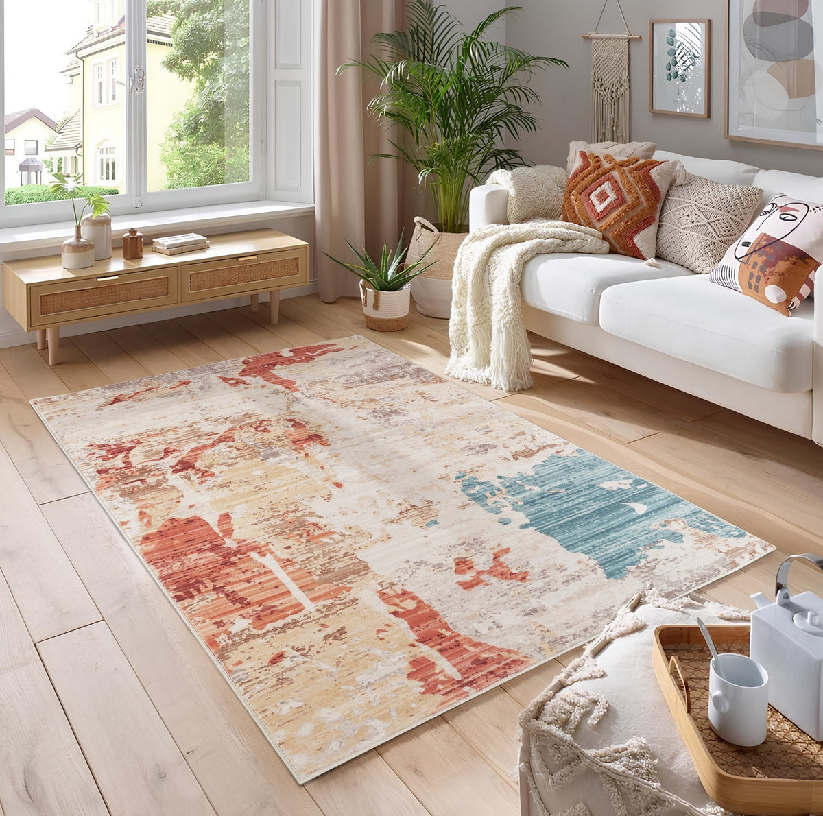 Jewel GC_STU3022 Multi 5 ft. 3 in. x 7 ft. 3 in. Area Rug