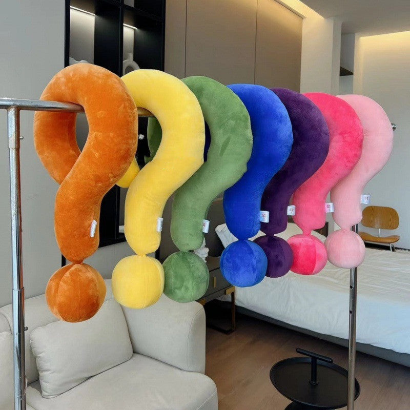 Question Mark Neck Pillow Comfortable Fabric - Eloy Royal