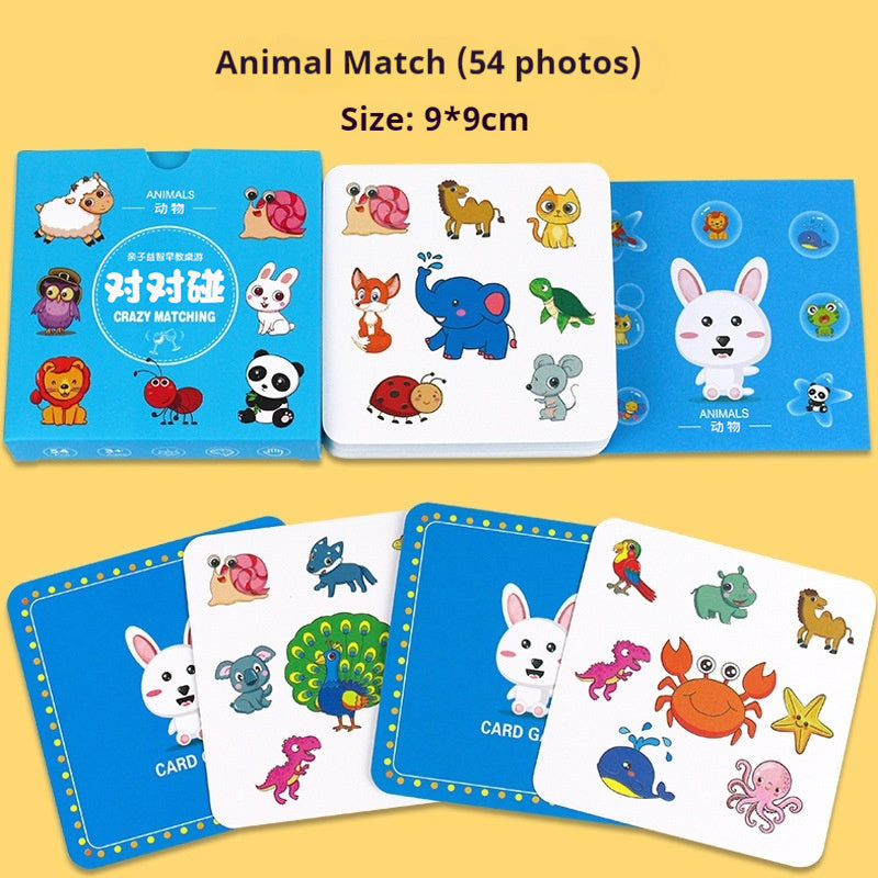 Match-up Card Memory Find The Same Board Game Parent-child Interaction