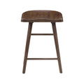 Stool Counter Height Dining Room Wood Veneer Brown