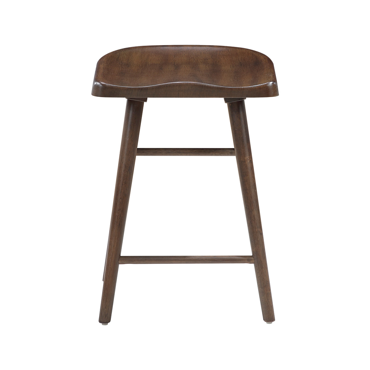 Stool Counter Height Dining Room Wood Veneer Brown