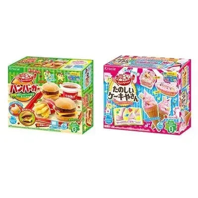 2pcs DIY Kracie Popin Cook candy dough Toys Hamburger happy kitchen Japanese food candy snacks making kit ramen d11 - Eloy Royal