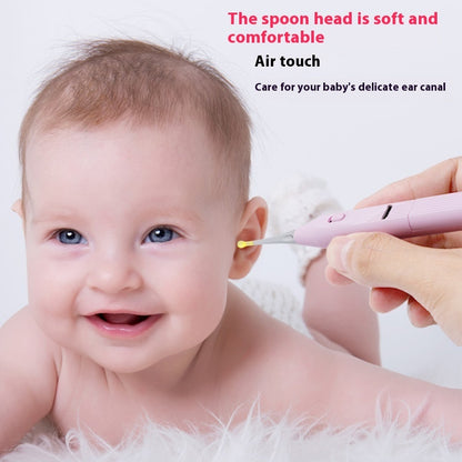 Children's Luminous Ear Pick Suit Integrated Soft Spoon Head Ear Pick