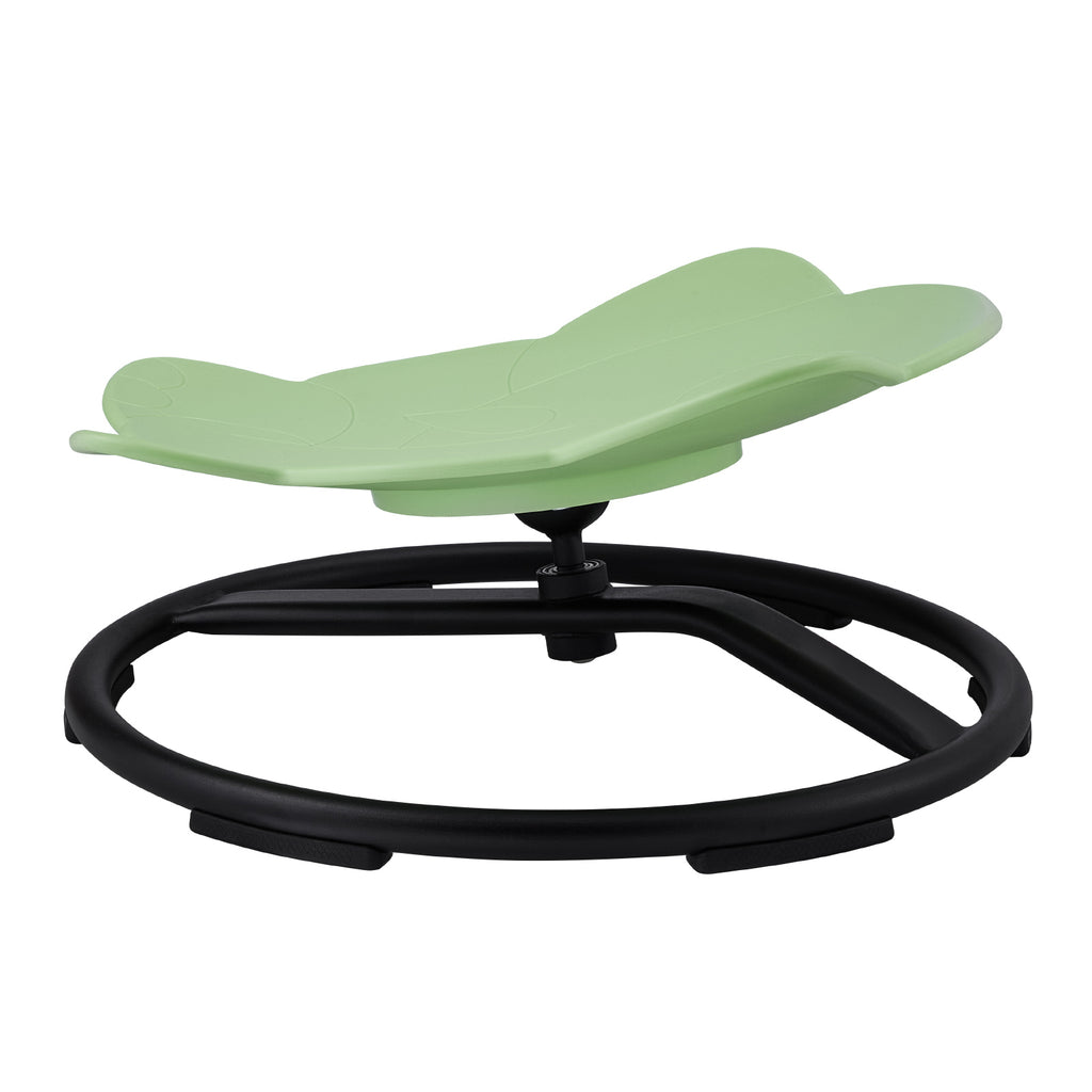 Elephant Kids Swivel Chair, 220 LBS Capacity, 360° Spinning Chair, Autistic Kids Sensory Toy Chair with Non-Slip Metal Base, Toddler Sit and Spin Chair for Coordination Balance Focus Green