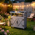 Backyard Storage Cabinet,Wooden Storage Cabinet,Patio Storage Cabinet,Outdoor Storage Cabinet