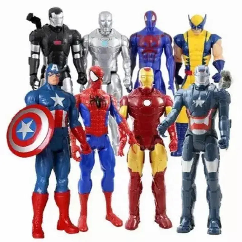 30cm Marvel Avengers Endgame Thanos Spider Hulk Iron Man Captain America Thor Wolverine Venom Action Figure Toys Doll for Kid - Eloy Royal