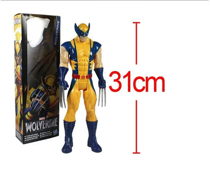 30cm Marvel Avengers Endgame Thanos Spider Hulk Iron Man Captain America Thor Wolverine Venom Action Figure Toys Doll for Kid - Eloy Royal