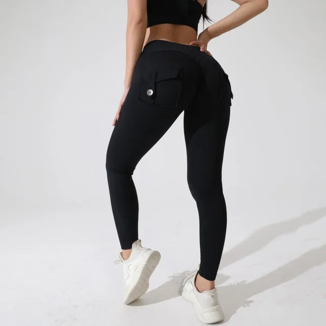 Butt Lifting Cargo Leggings - Eloy Royal