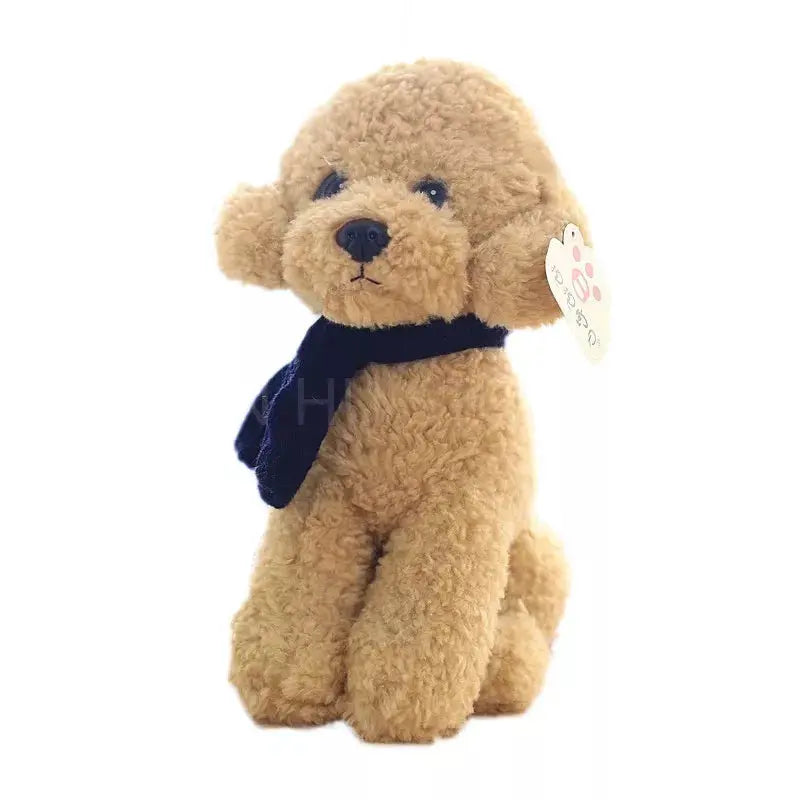 32cm Stuffed Teddy Dog Kids Toys Cute Bichon Dog Plush Doll Baby Toys Simulation Doll For Girl Children Birthday Gift - Eloy Royal