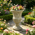 MGO Garden Planter, Garden decoration and planting,Color Make Rust, Size 25.27'X15.47'X15.47'