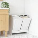 Hidden Laundry Hamper Cabinet,Tilt-out Laundry Storage Cabinet