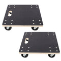 Furniture Moving Wooden Dolly with 4 PP Wheels, 15 Inch, Heavy Duty Rolling Mover Supports Up to 1320 Lbs for Piano, Couch, Fridge, Washing Machine & Large Planters, 2 Pack