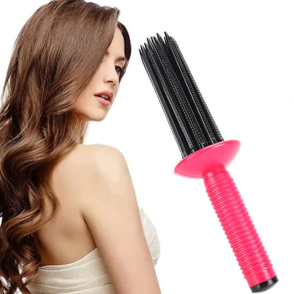 Hair Curling Comb Fluffy Air Long Handle Styling Comb