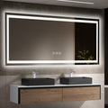 72x36 Inch Frameless LED Bathroom Mirror,Smart Mirror, 72' x 36' Bathroom