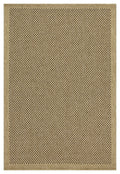 Earth GC_NTL1005 Jute/Mocha 5 ft. 3 in. x 7 ft. 3 in. Indoor/Outdoor Area Rug