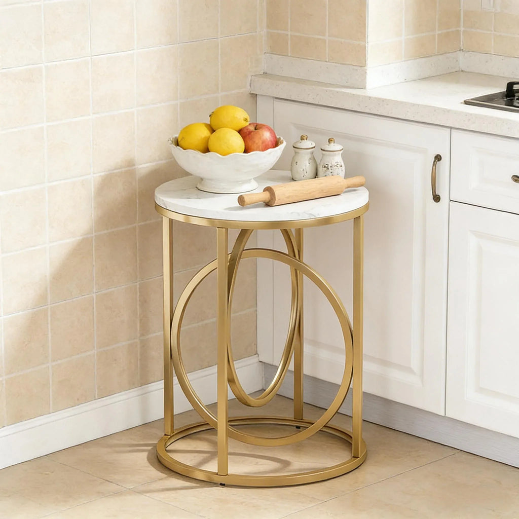 Round Coffee Table,Stylish Sofa Table,Elegant Side Table - Eloy Royal