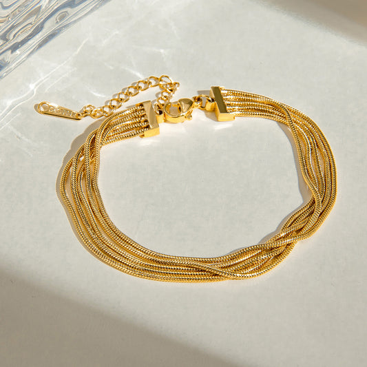 Alyssa Gold Bracelet