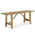 Zander SOLID MANGO WOOD Bench in Natural