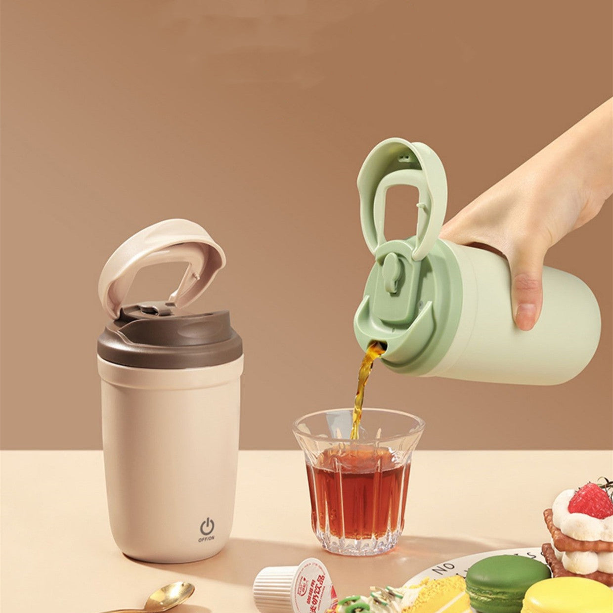 Portable And Versatile Rotating Fully Automatic Mixing Cup - Eloy Royal