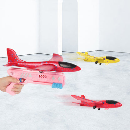 Ejection Foam Airplane Children's Toy Foam Gun