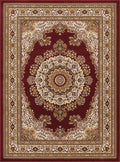Manchester GC_HER5007 Red 5 ft. 3 in. x 7 ft. 3 in. Area Rug