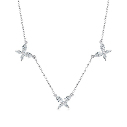 S925 Sterling Silver Butterfly Necklace