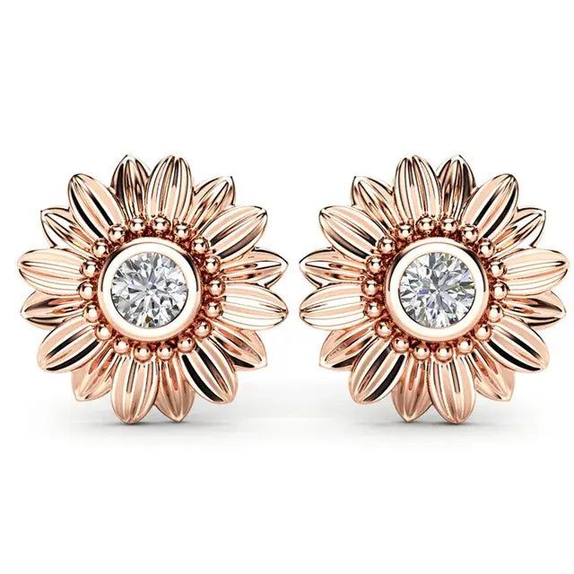 Sunflower Stud Earrings - Eloy Royal