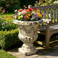 MGO Garden Planter, Garden decoration and planting,Color Antique White, Size 16.53'Wx16.53''Dx20.47'H