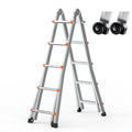 Telescoping Ladder A Frame 17FT / 5120 mm Extension Multi-Function for Homework