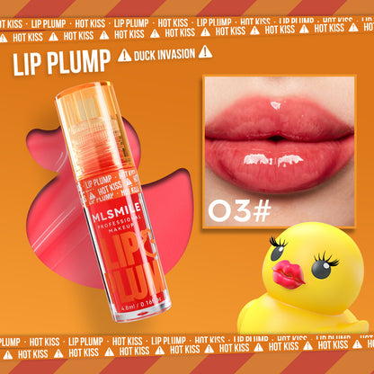 Duck Lip Gloss Mirror Lip Lacquer Pearlescent Liquid Lipstick