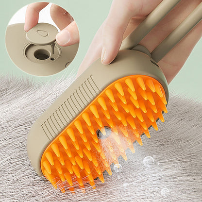 Cat Steam Brush Steamy Dog Brush 3 In 1 Electric Spray Cat Hair Brushes For Massage Pet Grooming Comb Hair Removal Combs Pet Products - Eloy Royal