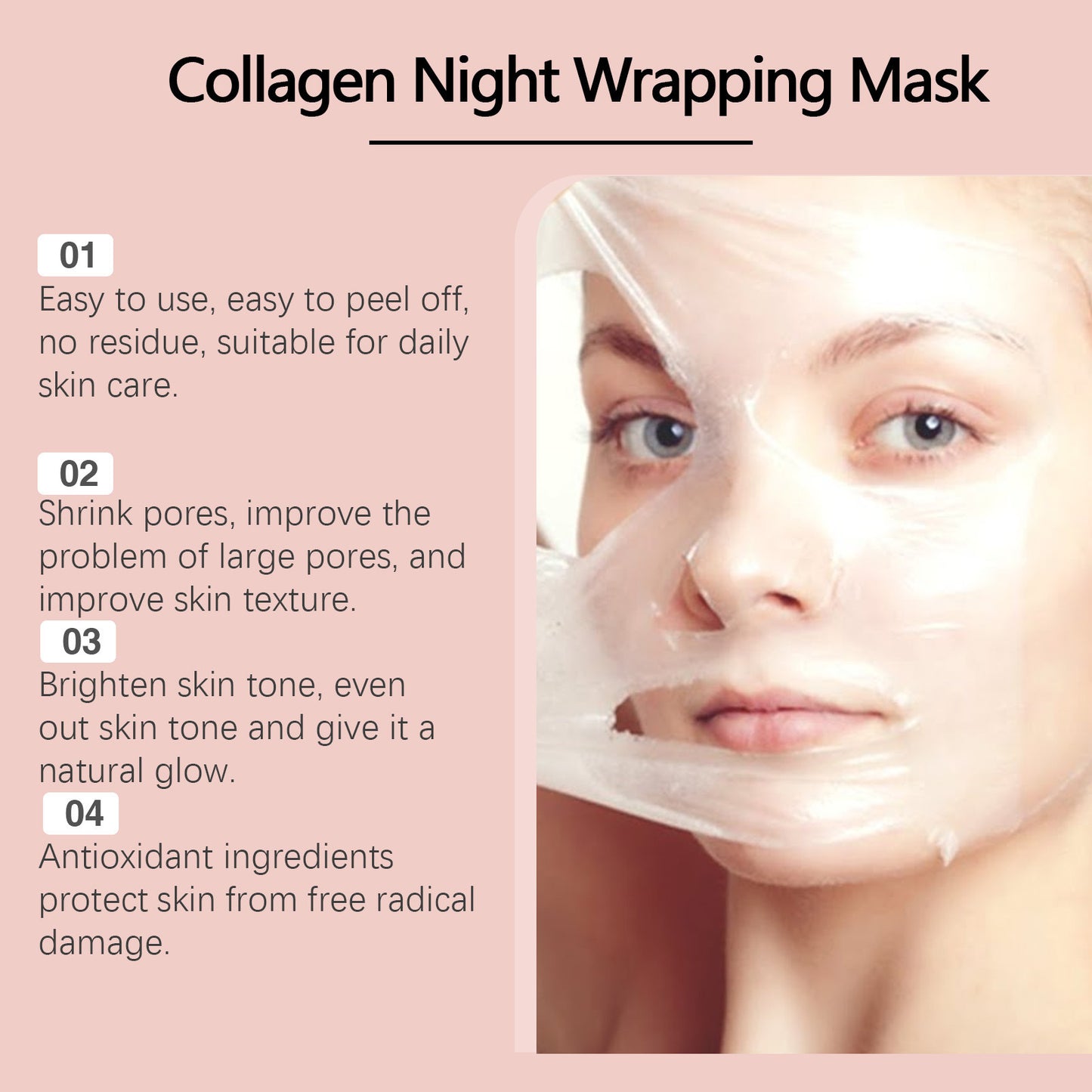 Collagen Tearing Mask Cleansing Facial Moisturizing