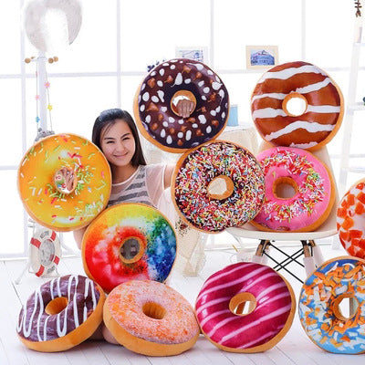 Donut Cartoon Plush Pillow - Eloy Royal