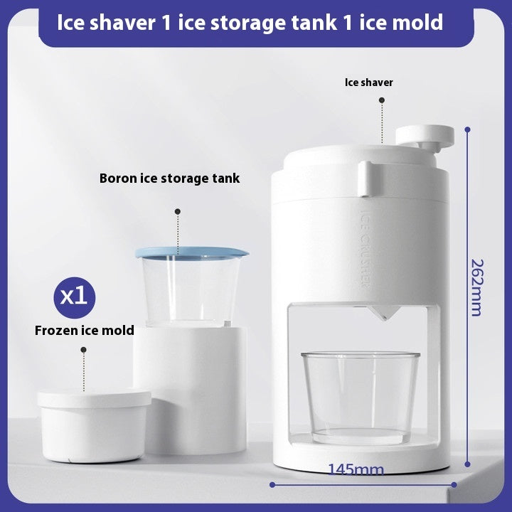 Household Small Hand Cranked Hail Ice Machine