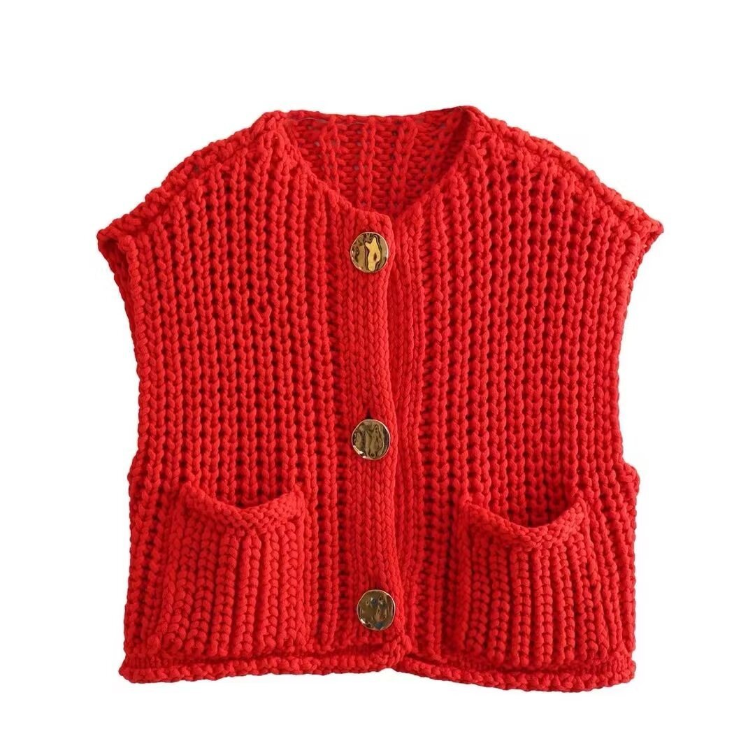 Loose Casual Thick Knitted Cardigan