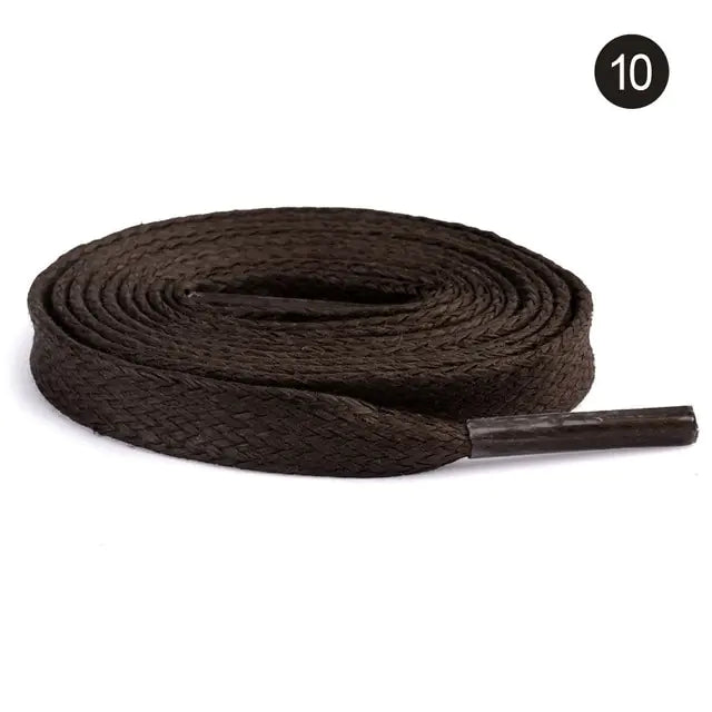 Flat Waxed Cotton Shoelaces Collection - Eloy Royal