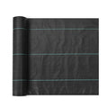 4FTx300FT Premium Heavy Duty Weed Barrier Landscape Fabric, 3.2OZ Woven Geotextile Fabric Under Gravel, High Permeability for Weed Blocker Weed Mat, Driveway Fabric, Weed Control Garden Cloth