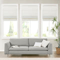 Light Filtering Cordless Roman Shade White 35x64'