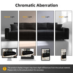 82.7 'Plush Corduroy 3-Seat Sofa,Modern Comfy Upholstered Sofa Cloud Couch,Deep Seat Couches with Soft Pillows and 3 Ottomans,Convertible Sofa Lounge Chair,Black - Eloy Royal